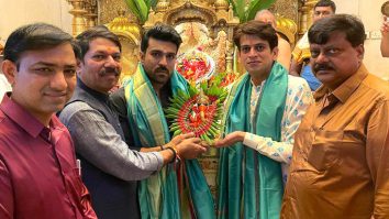Ram Charan seeks blessings at Siddhivinayak temple