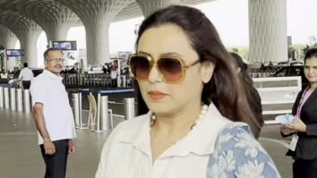 Rani Mukerji smiles for paps as she gets clicked at the airport