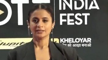 Rasika Dugal slays in all black at the OTT India Fest