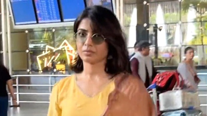 Wow! Samantha Is Back At The Airport