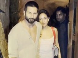 Shahid Kapoor clicks selfies with fans as he steps out in the city with wife Mira Rajput