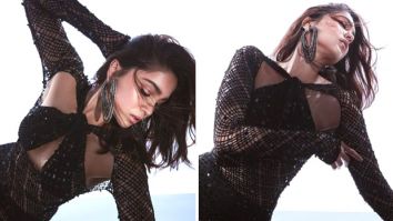 Sharvari Wagh in black halter neck mesh gown gives glam fashion her very own sassy spin