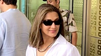 Sonali Bendre looks absolutely stunning in her flowy white dress