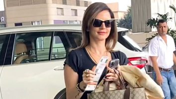 Sussanne Khan gets clicked at the airport in cool casuals