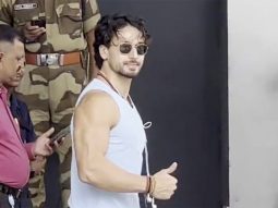 Those muscular biceps are hard to resist! Tiger Shroff