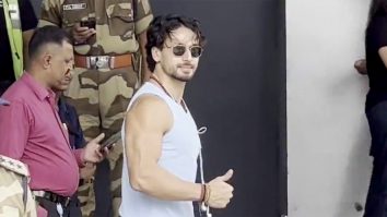 Those muscular biceps are hard to resist! Tiger Shroff