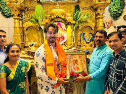 Tiger Shroff visits Siddhivinayak Temple to seek blessings after the release of Ganapath