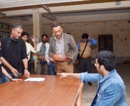 On The Sets Of The Movie Two Zero One Four