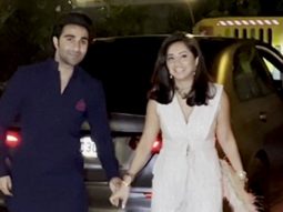 Aadar Jain gets clicked with rumoured girlfriend at Kareena Kapoor’s Diwali celebration