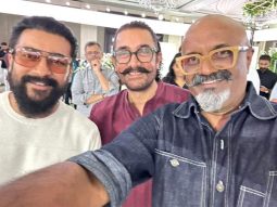 Aamir Khan and Suriya pose for a selfie together; Ghajini stars come together for Kamal Haasan on his birthday