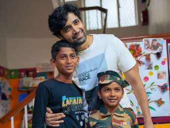 Adivi Sesh visits St Jude India Childcare Centre to meet children battling cancer, see pics Adivi Sesh visits St Jude India Childcare Centre to meet children battling cancer, see pics