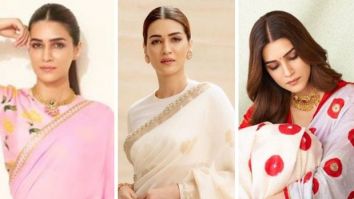 Ahead of festive season, looking back at National Award Winner, Kriti Sanon’s stunning saree looks!