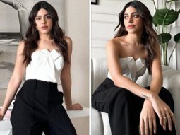 Alaya Furniturewalla ups the glam game like no other in black and white outfit