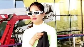 Always so stylish! Yuvika Chaudhary gets clicked at the airport