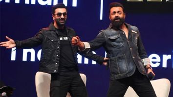 Animal co-stars Bobby Deol and Ranbir Kapoor dance live on stage on their super hit songs; watch