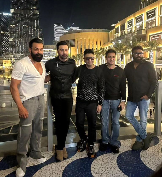 Animal starring Ranbir Kapoor, Bobby Deol takes over Burj Khalifa, watch