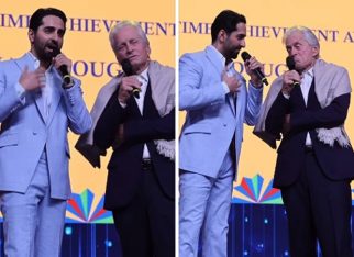 Ayushmann Khurrana teaches Michael Douglas Hindi, calls it “Surreal” moment, watch video 