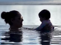 Bipasha Basu shares a cute candid moment with daughter Devi