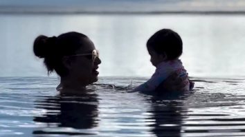 Bipasha Basu shares a cute candid moment with daughter Devi