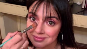 Divya Khosla Kumar shares the BTS of her sparkly look