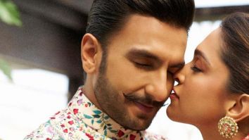 Diwali 2023: Deepika Padukone gives a sweet kiss to Ranveer Singh during festivities; see photos