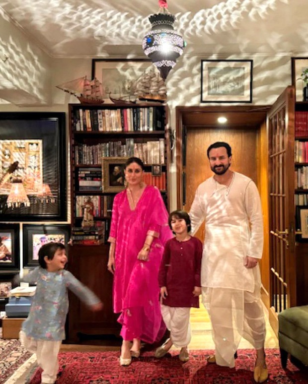 Diwali 2023: Kareena Kapoor Khan and Saif Ali Khan continue to struggle to get perfect family photos with sons Taimur and Jeh
