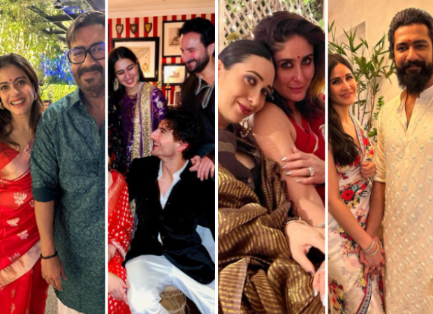 Diwali 2023: Ajay Devgn-Kajol, Saif Ali Khan-Sara Ali Khan, Karisma Kapoor-Kareena Kapoor Khan, Katrina Kaif-Vicky Kaushal and more celebs share photos from their festivities