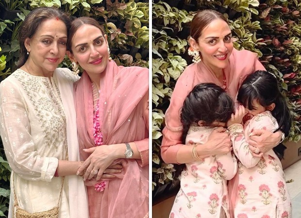 Esha Deol Celebrates 42nd Birthday With Mom Hema Malini And Daughters ...