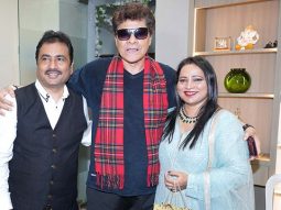 Firoz Khan and Kubbra Sait snapped at the inauguration of the new branch of Rejua Energy Center