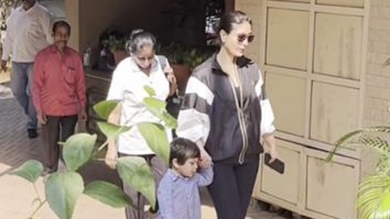 Kareena Kapoor Khan gets clicked by paps with baby Jeh