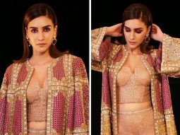 Kriti Sanon lights up Diwali in a stunning fusion ensemble by Tarun Tahiliani