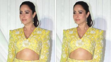 Nushrratt Bharuccha shines bright this festive season in yellow lehenga