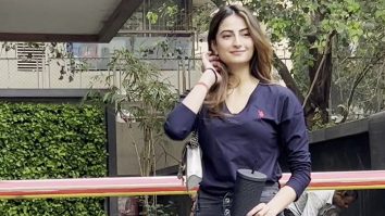 Palak Tiwari gets clicked by paps as she steps out in the city