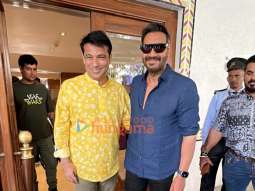 Photos: Ajay Devgn snapped for a brand shoot in Mumbai