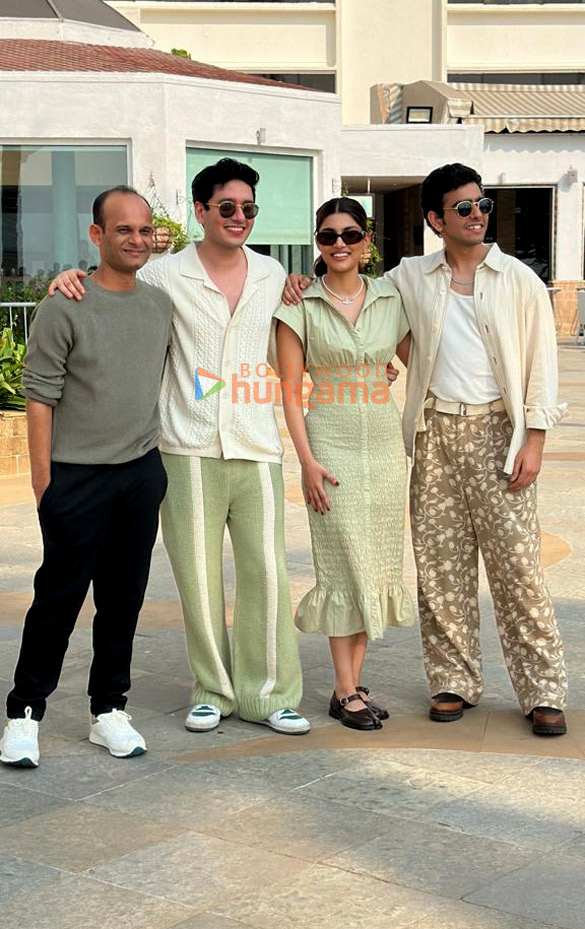 Photos: Alizeh Agnihotri, Sahil Mehta, Zeyn Shaw and Soumendra Padhi snapped promoting their film Farrey Photos: Alizeh Agnihotri, Sahil Mehta, Zeyn Shaw and Soumendra Padhi snapped promoting their film Farrey
