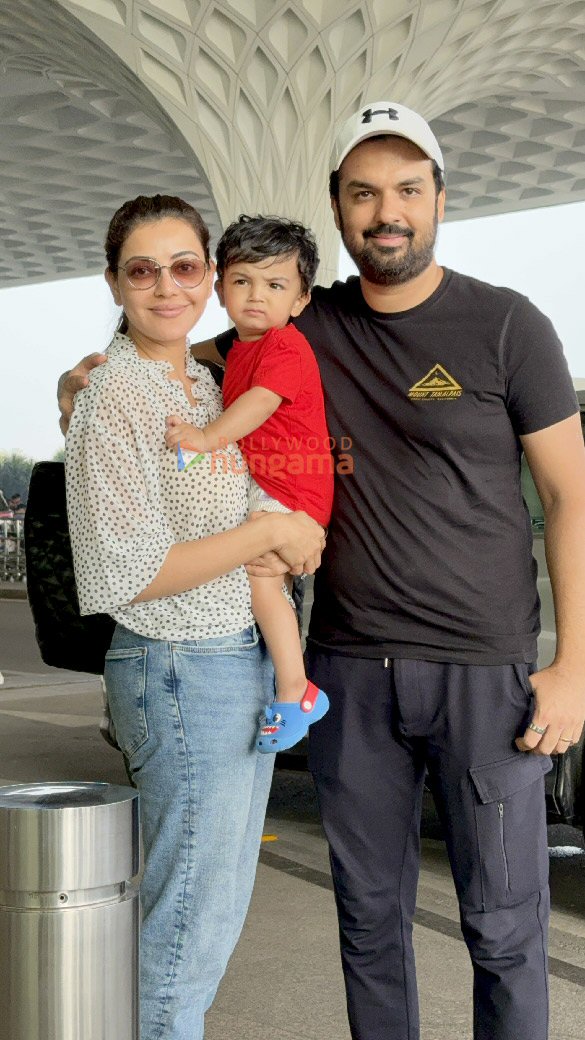 photos anil kapoor sunny deol kajal aggarwal and others snapped at the airport 4