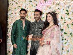 Photos: Ayushmann Khurrana, Shalin Bhanot and others snapped at Ali Merchant’s wedding reception