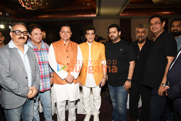 Photos: Bollywood celebs meet Uttarakhand CM Shri Pushkar Singh Dhami