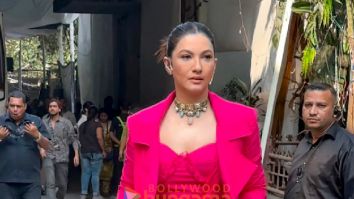 Photos: Gauahar Khan, Shiv Thakre and others snapped shooting at Filmstaan Studio