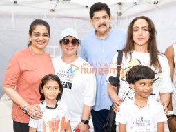 Photos: Hema Malini, Pankaj Dheer & Renu Hansraj snapped at Bawa Juhu Juniorthon 2023