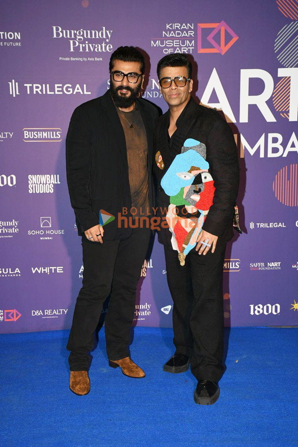 photos karan johar and dinesh vazirani of art mumbai host the opening party for art mumbai 555 1