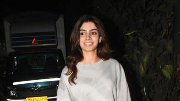 Photos: Khushi Kapoor snapped at Krome studio in Bandra
