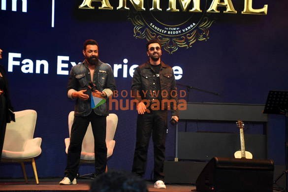 photos ranbir kapoor and bobby deol snapped at the music launch of their film animal 8