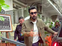 Photos: Ranbir Kapoor snapped outside Krome studios in Bandra
