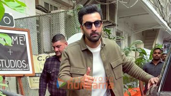 Photos: Ranbir Kapoor snapped outside Krome studios in Bandra