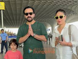 Photos: Saif Ali Khan, Kareena Kapoor Khan and others snapped at the airport
