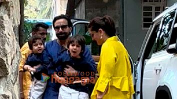Photos: Saif Ali Khan and Kareena Kapoor Khan spotted in Bandra