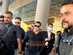 Photos: Salman Khan, Mrunal Thakur and Rashmika Mandanna snapped at the airport