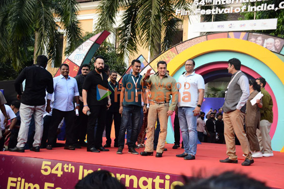 photos salman khan sara ali khan madhuri dixit and others snapped at the opening ceremony of iffi 2023 54th international film festival of india goa 4