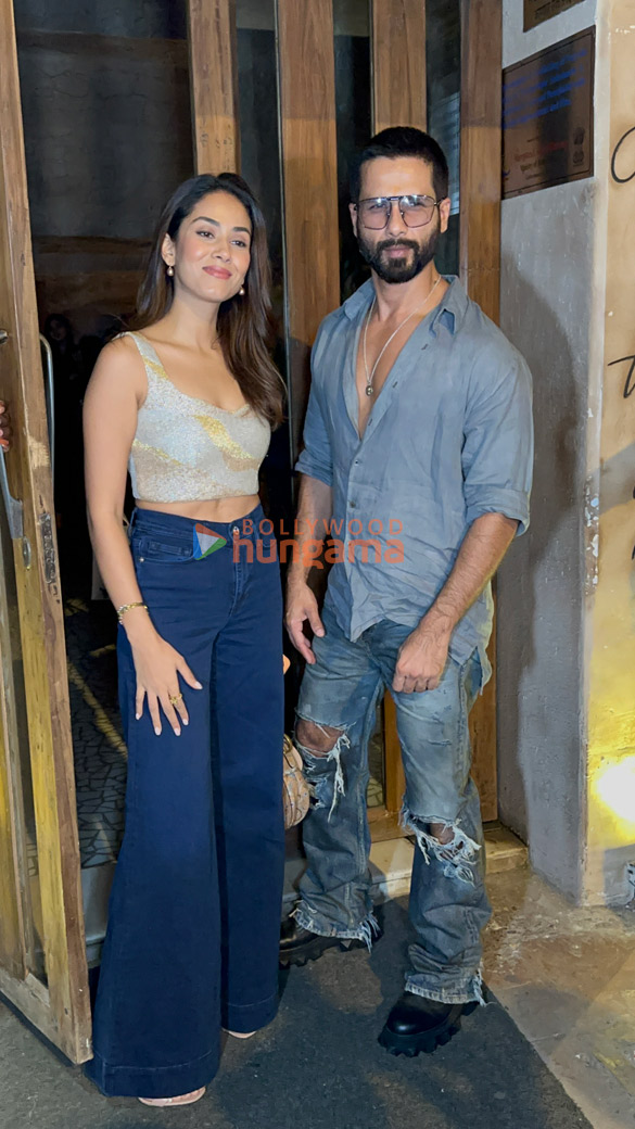 photos shahid kapoor ishaan khatter and others snapped at bastian in bandra 1